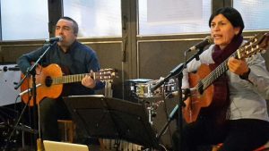 Daniel Osorio und Romina Tovar am 4.12.2016 in Augsburg